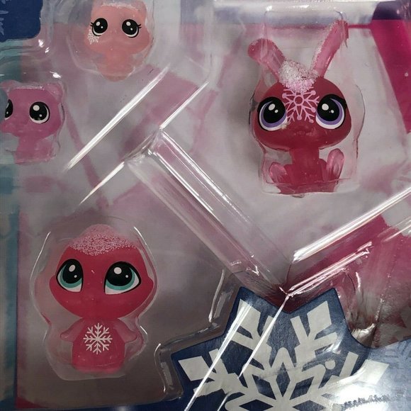 Littlest Pet Shop Frosted Wonderland Figure 16 Pack Pets Collection Toy Mini - Picture 8 of 11